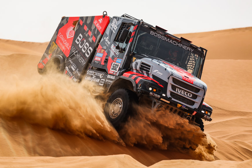 DAKAR 2023: VITTORIA E GRANDE PRESTAZIONE DI SQUADRA PER I CAMION IVECO MOTORIZZATI FPT INDUSTRIAL